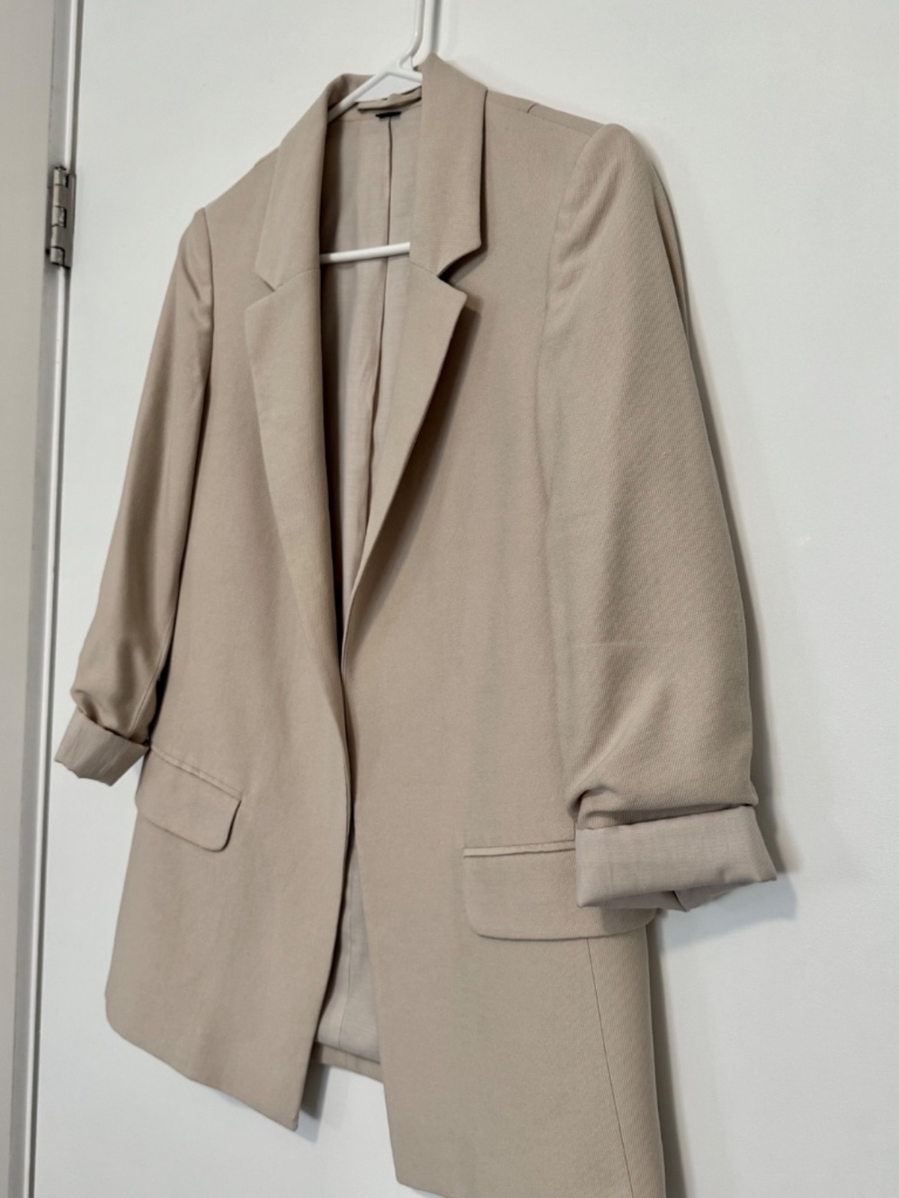 ALLSAINTS beige/light tan Blazer, size 4 - Picture 4 of 11